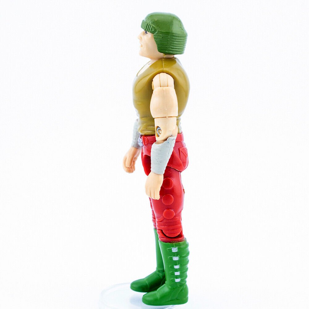 GI Joe ARMADILLO v1 Rolling Thunder Driver 1989 C9+ Excellent ARAH Action Figure Picture 2