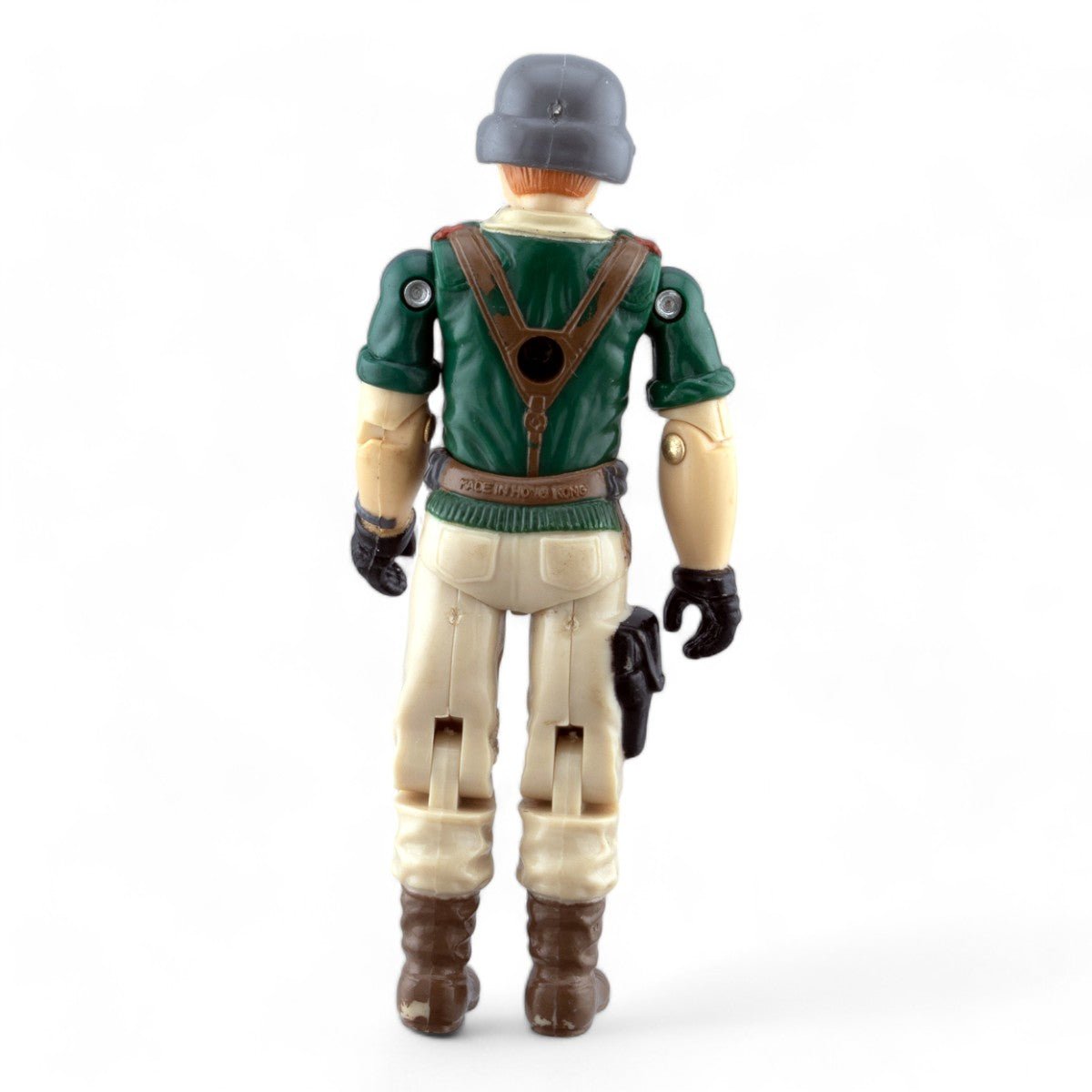 GI JOE CRANKCASE v1 1985 HASBRO PALITOY VERY GOOD VINTAGE ACTION FIGURE - DT Collectable Toys