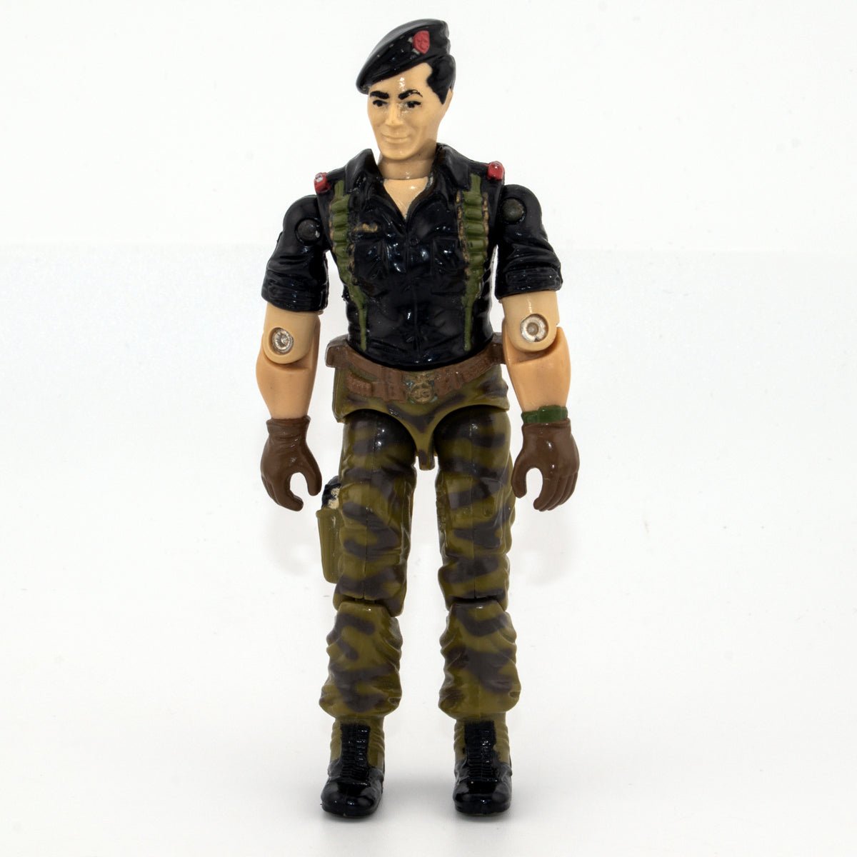 GI JOE FLINT v1 HASBRO ACTION FORCE PALITOY GOOD 1985 ACTION FIGURE - DT Collectable Toys