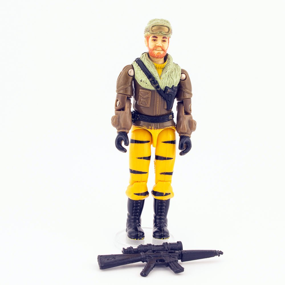 GI Joe FROSTBITE v2 Tiger Cat Driver 1988 C - 7+ Excellent ARAH Action Figure