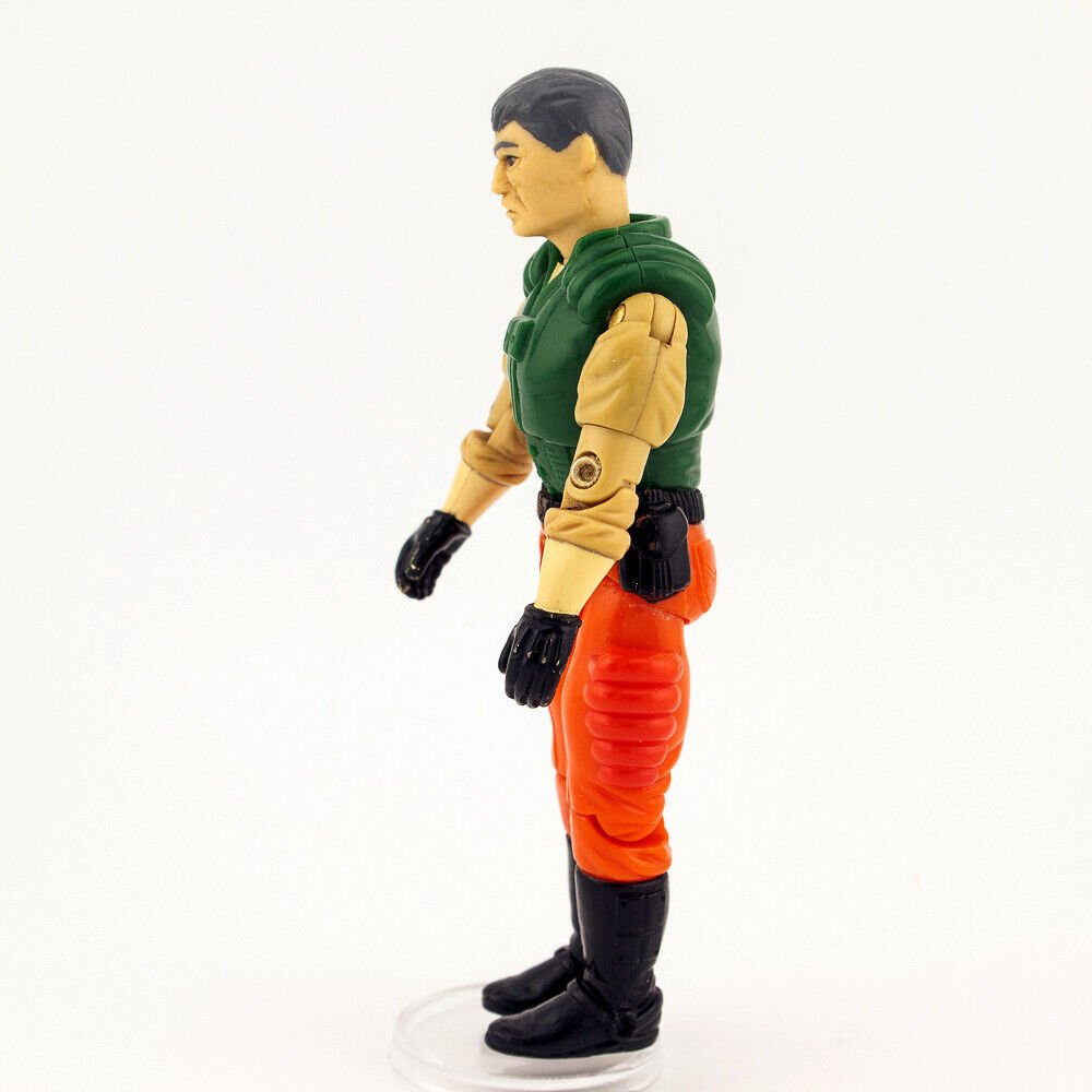 GI Joe HOT SEAT v1, Raider Driver 1989 C - 8 Excellent Loose ARAH Action Figure
