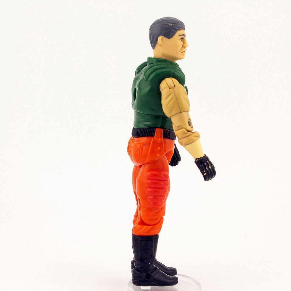 GI Joe HOT SEAT v1, Raider Driver 1989 C - 8 Excellent Loose ARAH Action Figure