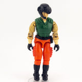 GI Joe HOT SEAT v1, Raider Driver 1989 C - 8 Excellent Loose ARAH Action Figure