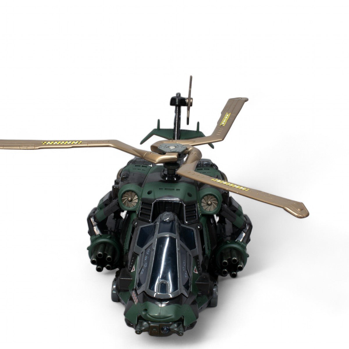 GI JOE NIGHT ATTACK CHOPPER HASBRO PALITOY 2002 100% COMPLETE & WORKING - DT Collectable Toys