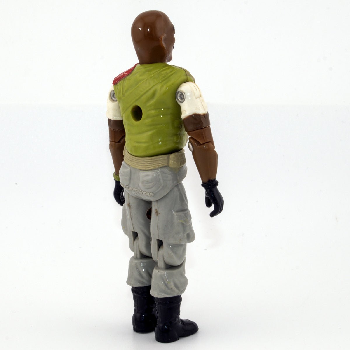 GI JOE ROADBLOCK v1 HASBRO ACTION FORCE PALITOY 1986 VERY GOOD ACTION FIGURE - DT Collectable Toys