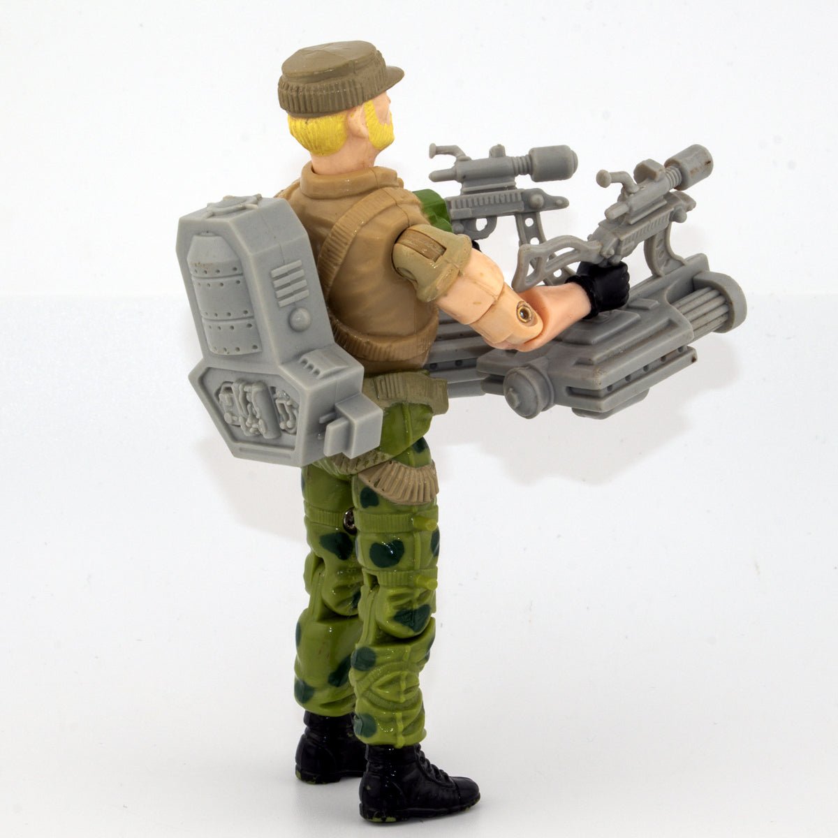 GI JOE ROCK & ROLL v2 HASBRO ACTION FORCE PALITOY 1989 ACTION FIGURE VERY GOOD - DT Collectable Toys