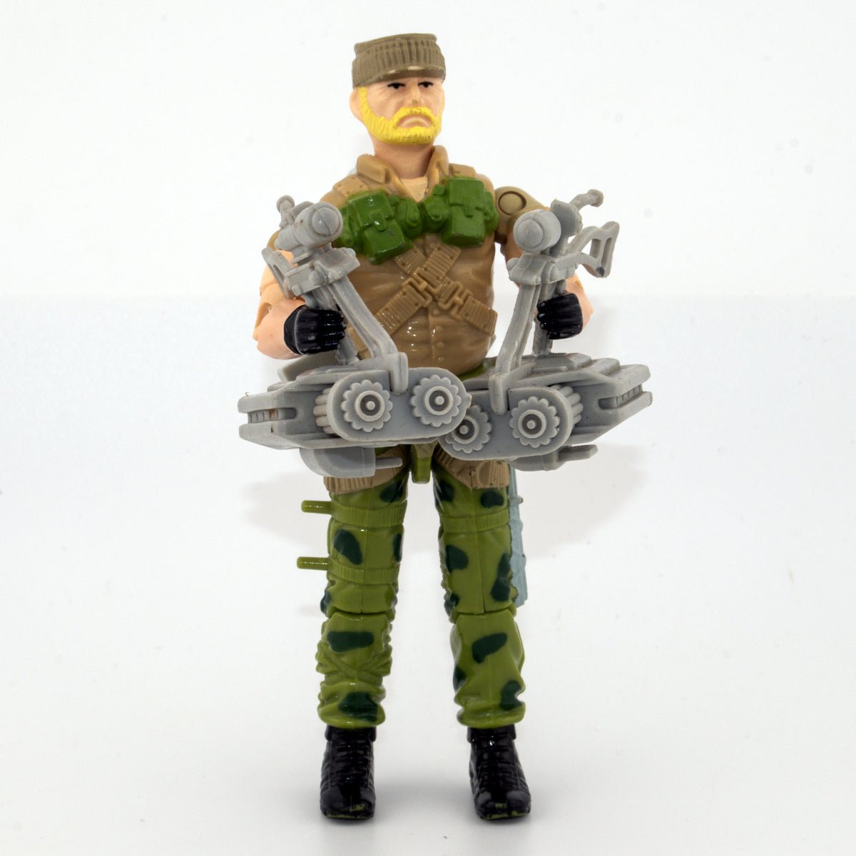 GI JOE ROCK & ROLL v2 HASBRO ACTION FORCE PALITOY 1989 ACTION FIGURE VERY GOOD - DT Collectable Toys