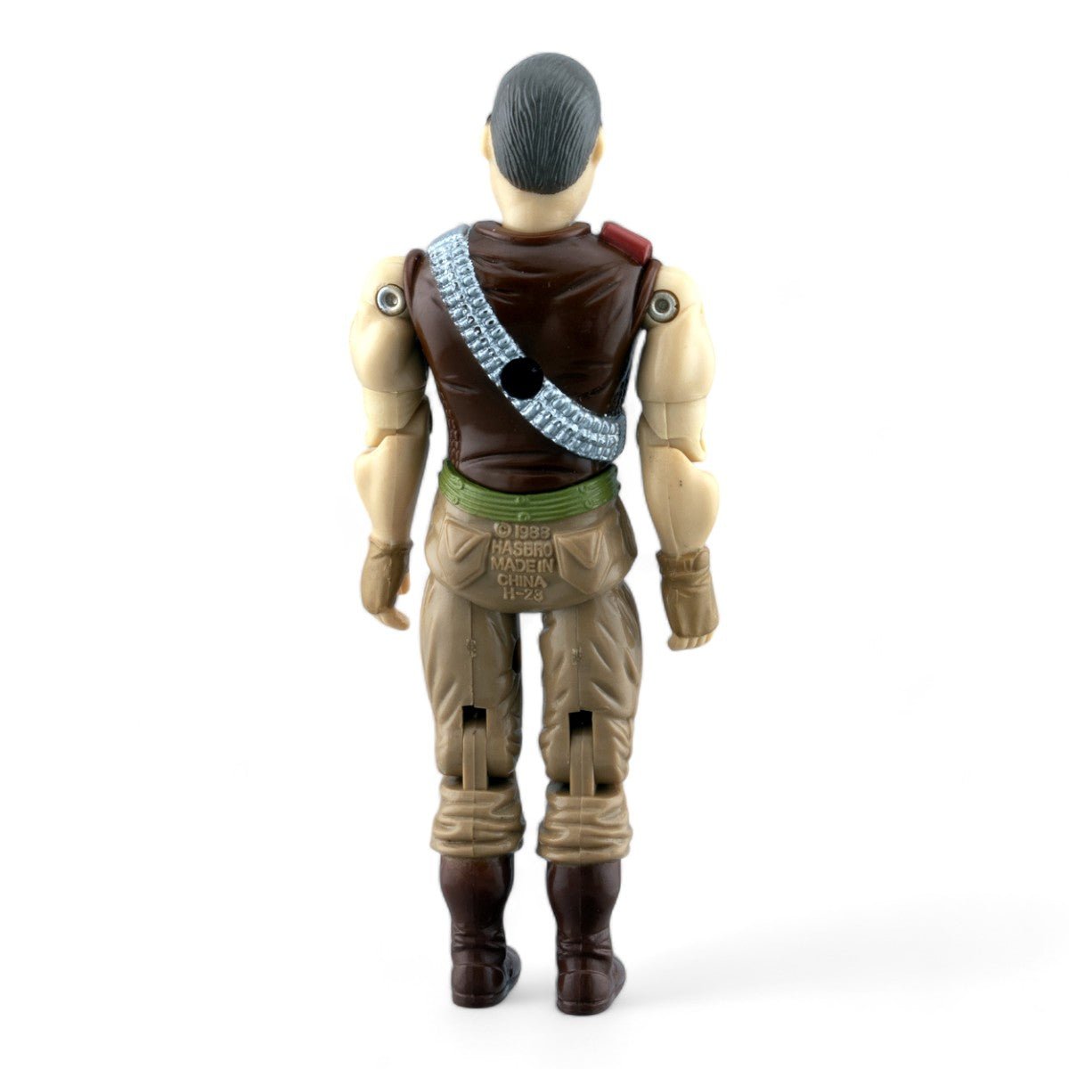 GI JOE SGT SLAUGHTER v3 1988 HASBRO PALITOY EXCELLENT VINTAGE ACTION FIGURE - DT Collectable Toys
