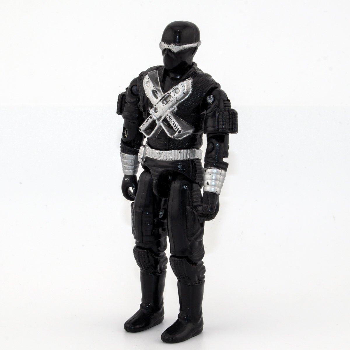 GI JOE SNAKE EYES v3 HASBRO ACTION FORCE PALITOY 1989 ACTION FIGURE VERY GOOD - DT Collectable Toys