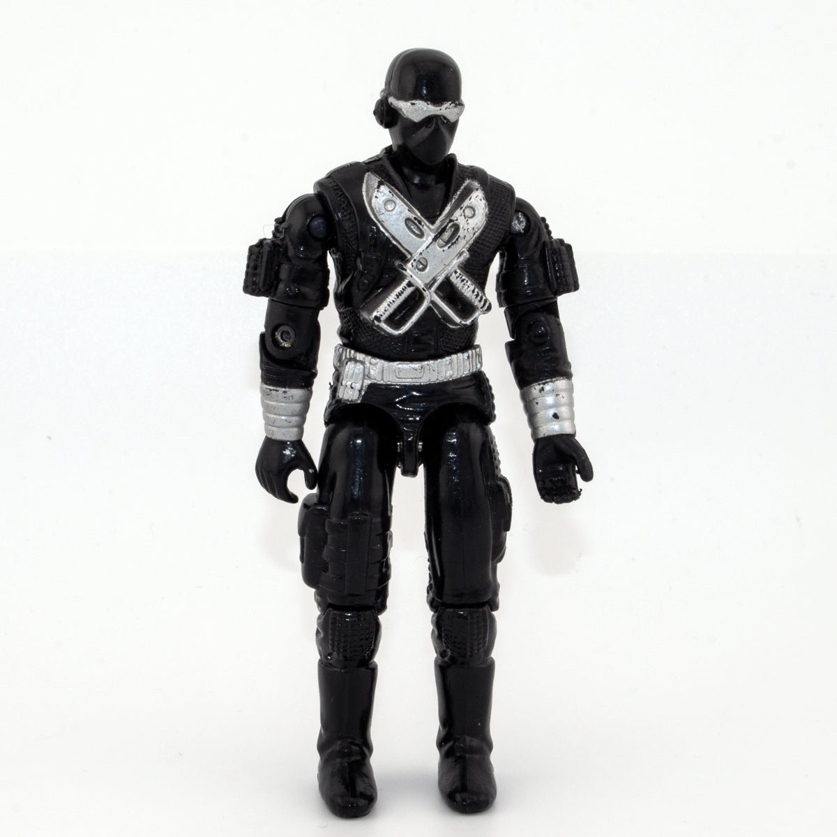 GI JOE SNAKE EYES v3 HASBRO ACTION FORCE PALITOY 1989 ACTION FIGURE VERY GOOD - DT Collectable Toys