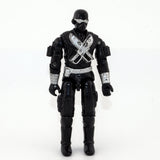 GI JOE SNAKE EYES v3 HASBRO ACTION FORCE PALITOY 1989 ACTION FIGURE VERY GOOD - DT Collectable Toys