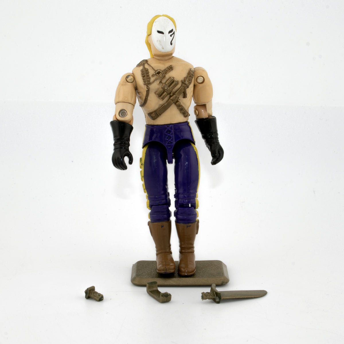 GI JOE VEGA v1 STREET FIGHTER II HASBRO 1993 EXCELLENT ACTION FIGURE - DT Collectable Toys
