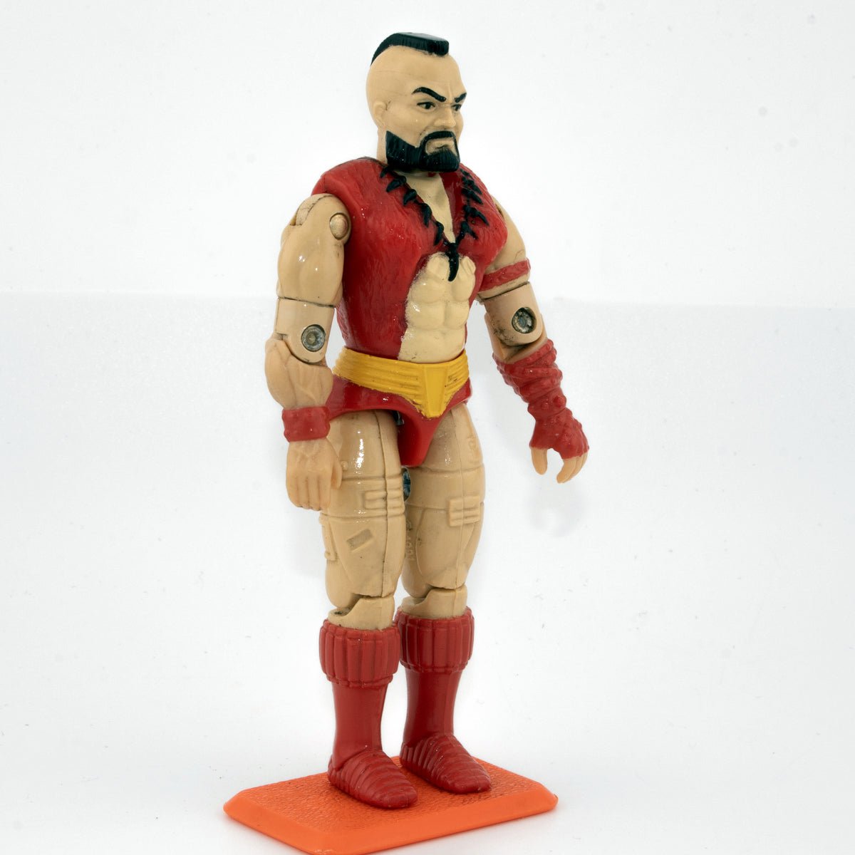 GI JOE ZANGIEF v1 STREET FIGHTER II HASBRO 1993 EXCELLENT ACTION FIGURE - DT Collectable Toys
