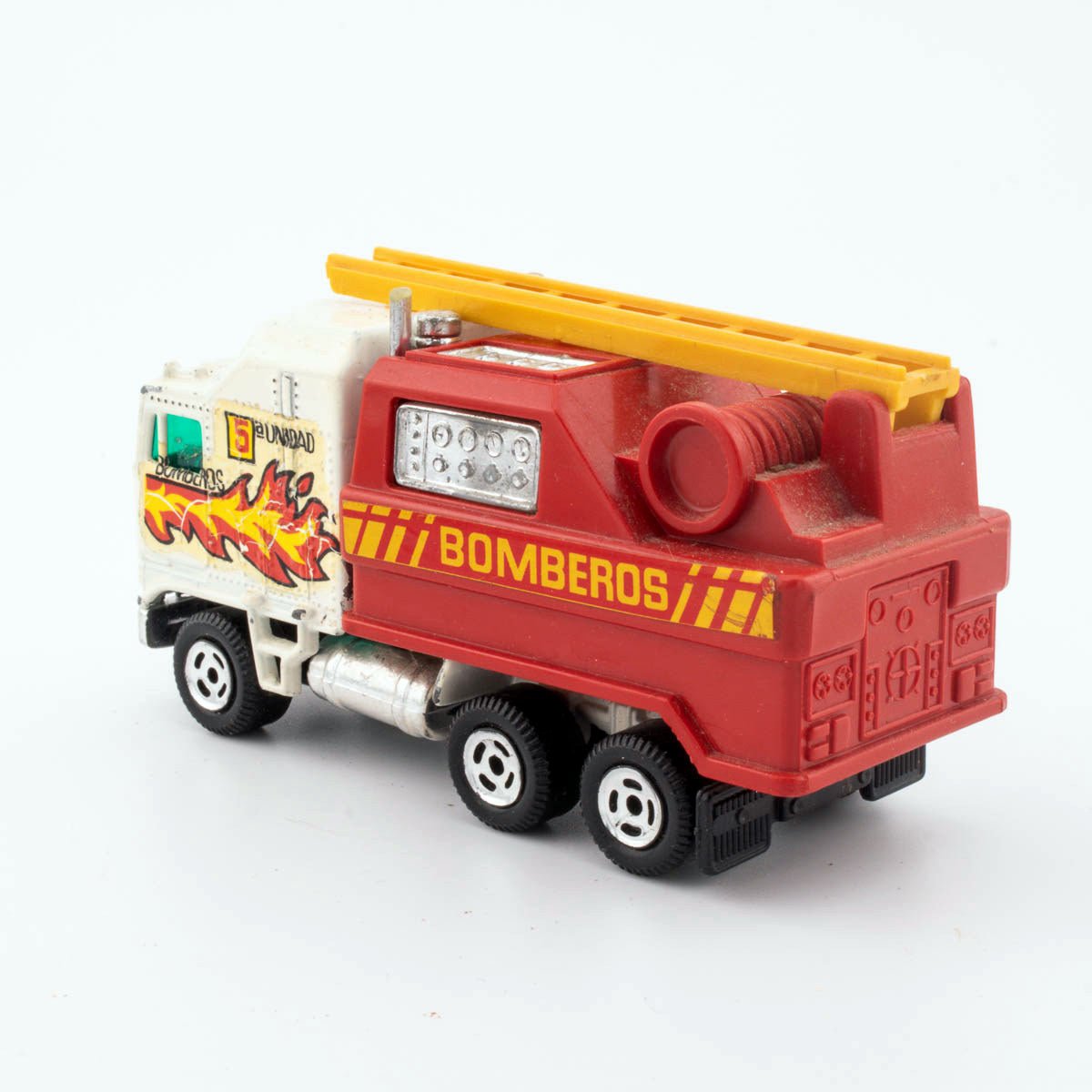 Guisval 1984 Kenworth K100 No.72 FIRE SERVICE Excellent 1/64th Scale Diecast Model - DT Collectable Toys