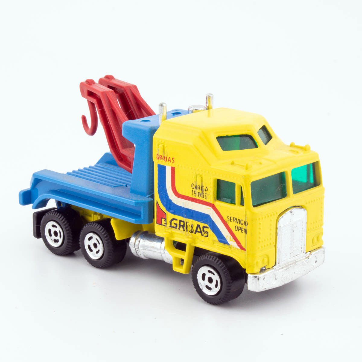 Guisval 1984 Kenworth K100 No.75 WRECKER TRUCK MIB 1/64th Scale Diecast Model - DT Collectable Toys