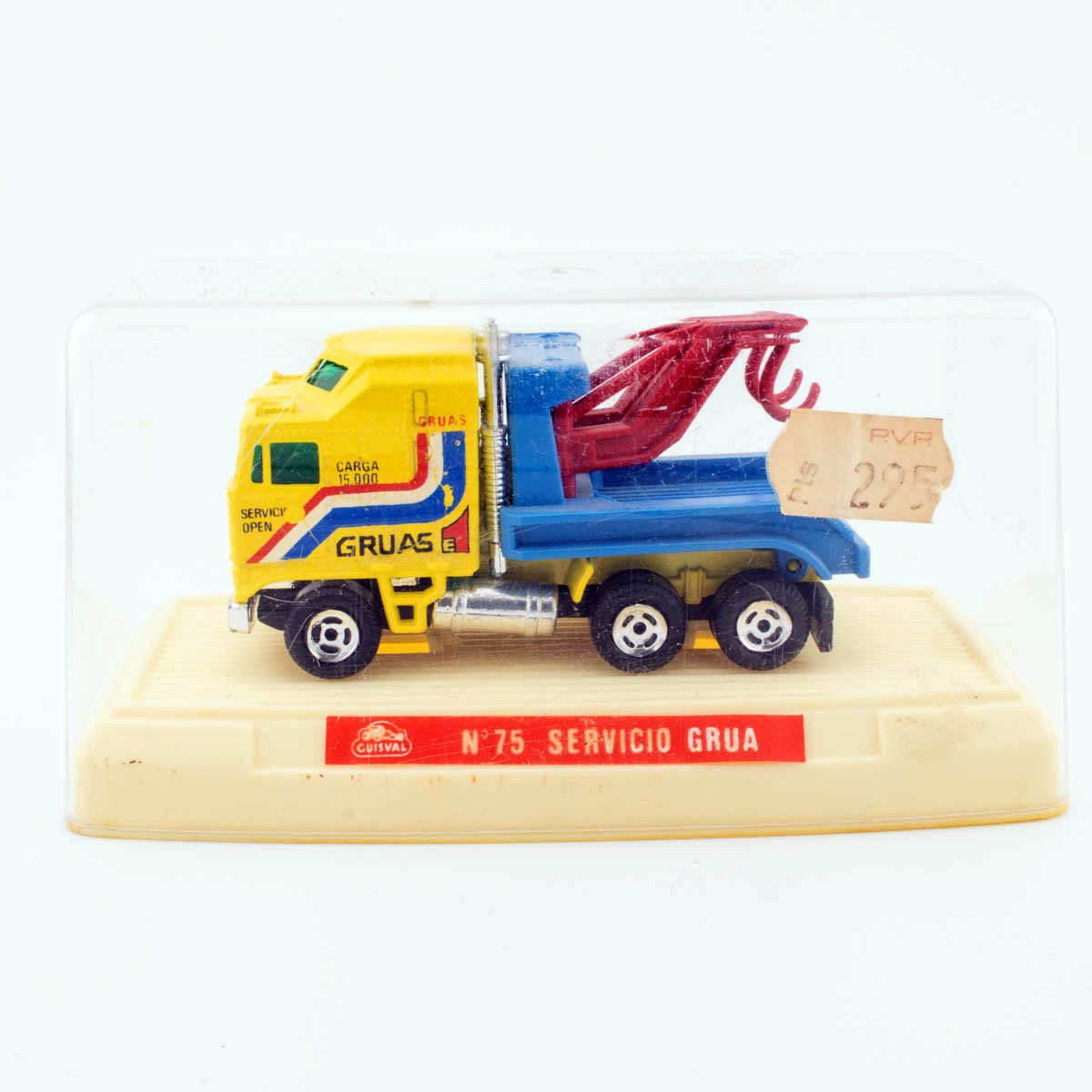 Guisval 1984 Kenworth K100 No.75 WRECKER TRUCK MIB 1/64th Scale Diecast Model - DT Collectable Toys
