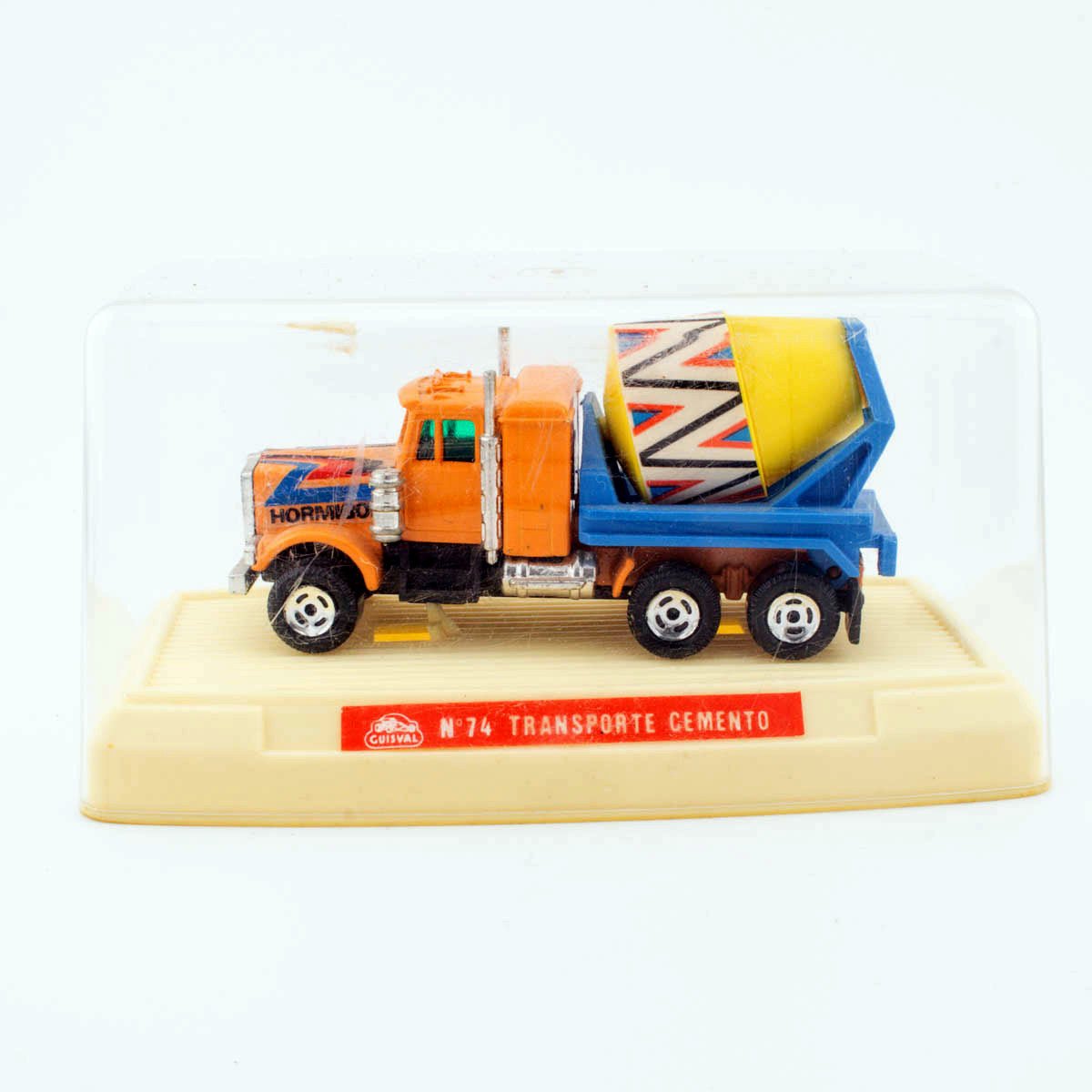 Guisval 1984 Kenworth W900 No.74 CEMENT TRUCK MIB 1/64th Scale Diecast Model - DT Collectable Toys