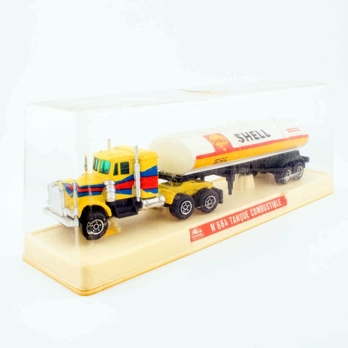 Guisval 1985 Kenworth W900 No.664 SHELL TANKER MIB 1/64th Scale Diecast Model - DT Collectable Toys