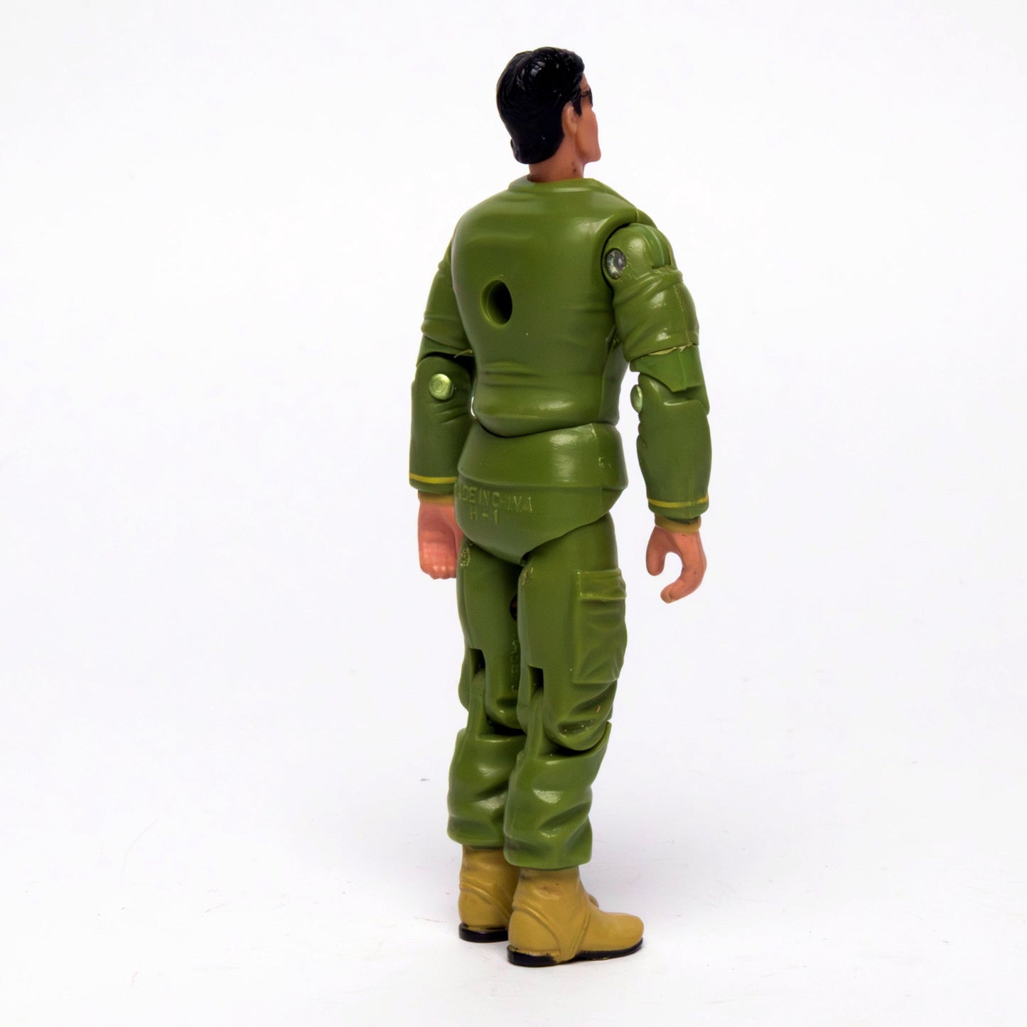 Hasbro Action Force GI Joe GENERAL FLAGG v3 2004 Comic Book 3pk 5 Action Figure Pre - Owned Picture 5