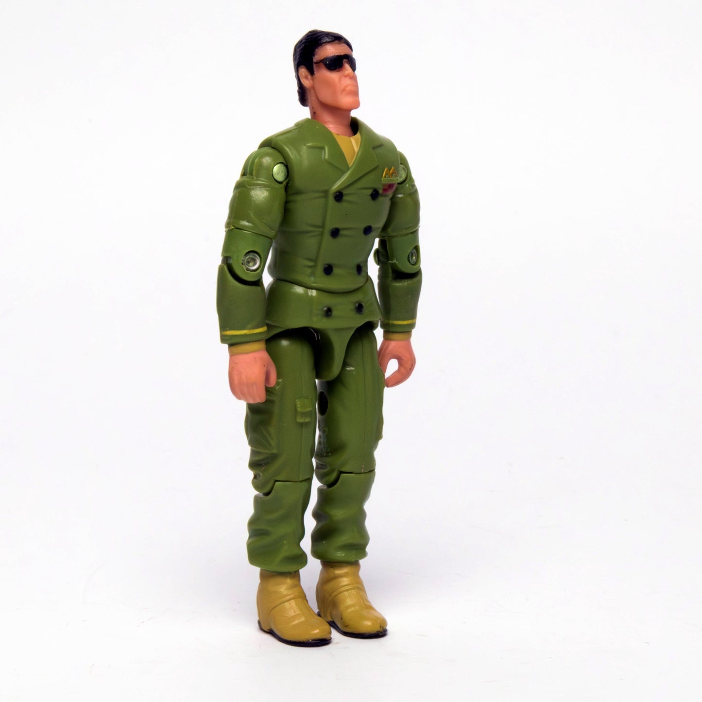 Hasbro Action Force GI Joe GENERAL FLAGG v3 2004 Comic Book 3pk 5 Action Figure Pre - Owned Picture 6