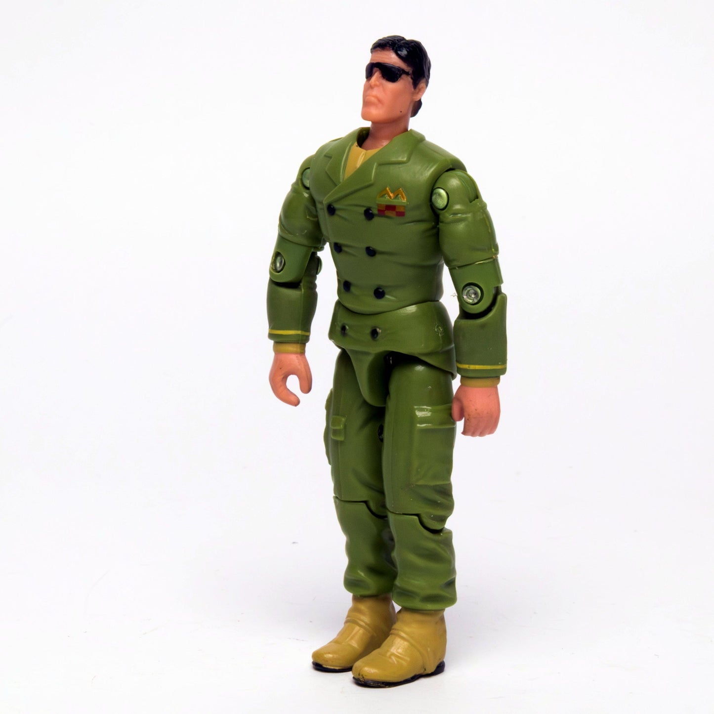 Hasbro Action Force GI Joe GENERAL FLAGG v3 2004 Comic Book 3pk 5 Action Figure Pre - Owned Picture 2