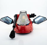 HASBRO VISIONARIES LANCER CYCLE WITH ECTAR & INSTRUCTIONS 1987 NEAR MINT Picture 1