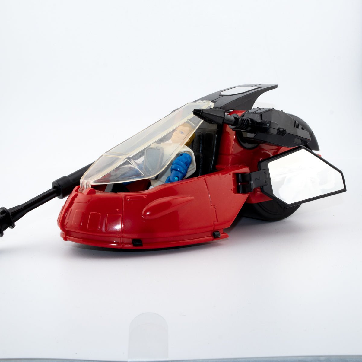 HASBRO VISIONARIES LANCER CYCLE WITH ECTAR & INSTRUCTIONS 1987 NEAR MINT Picture 2