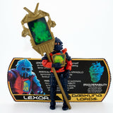 HASBRO VISIONARIES LEXOR DARKLING LORD NEAR COMPLETE 1987 ACTION FIGURE NM C - 9 - DT Collectable Toys