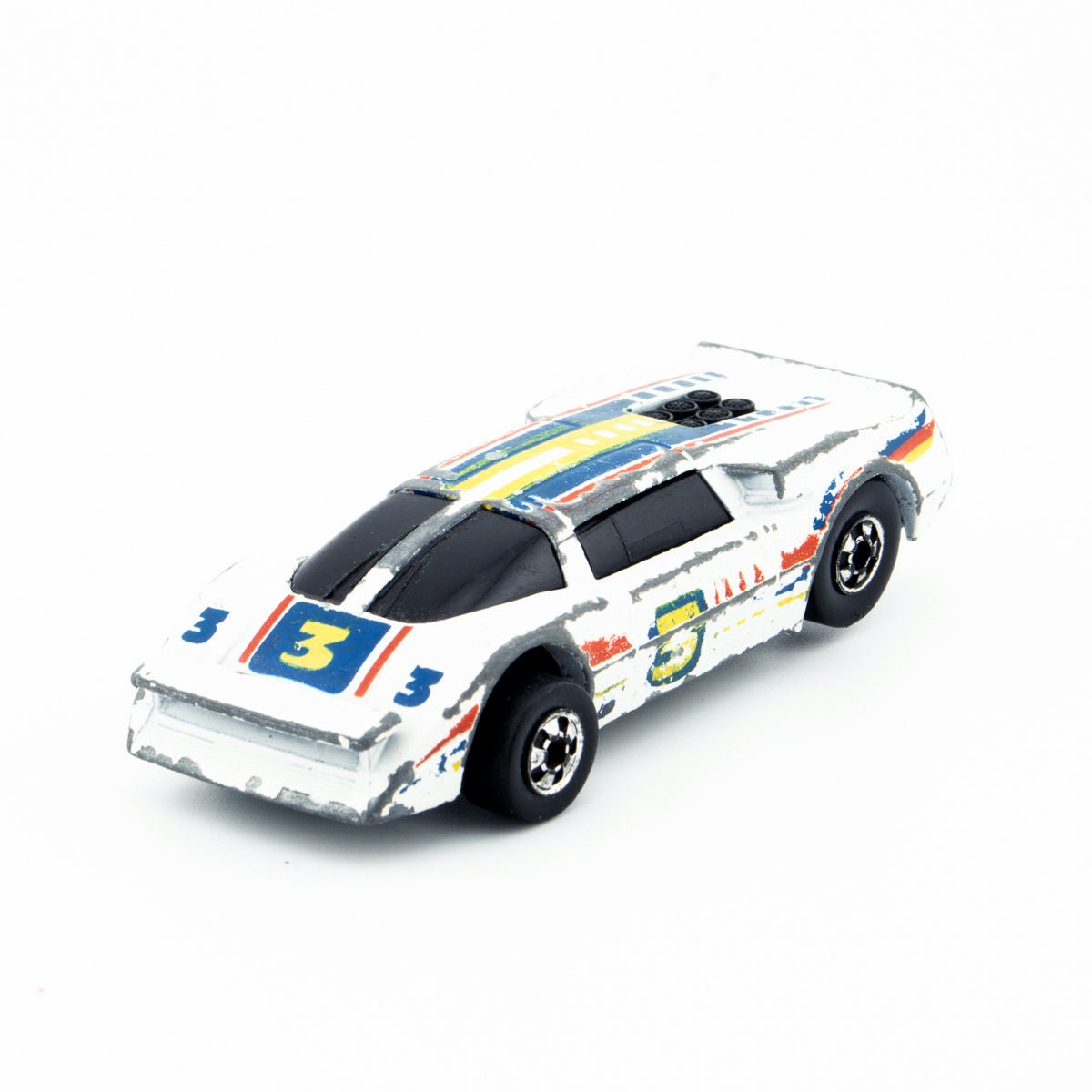 Hot Wheels Crack - Ups Blind Sider, Black Wall 1/64 Scale 1985 Vintage - DT Collectable Toys