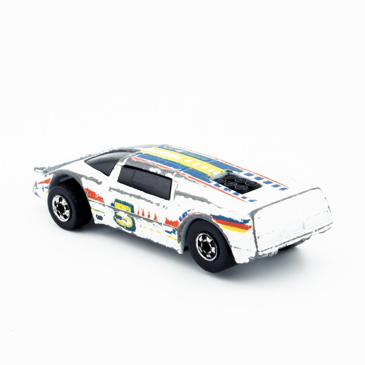 Hot Wheels Crack - Ups Blind Sider, Black Wall 1/64 Scale 1985 Vintage - DT Collectable Toys