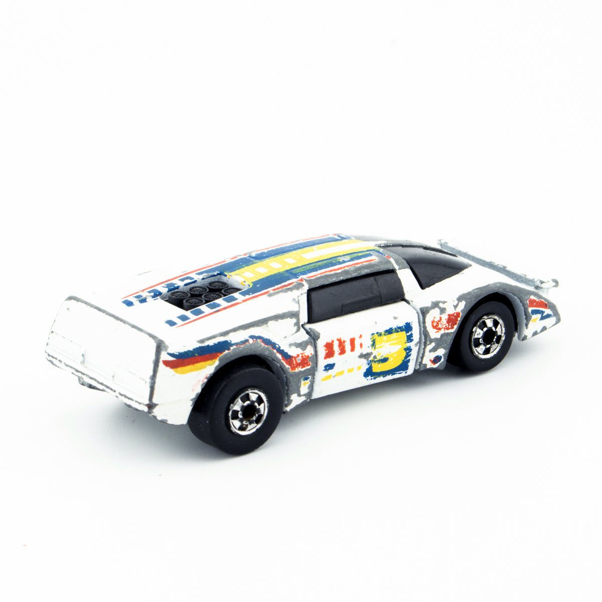 Hot Wheels Crack - Ups Blind Sider, Black Wall 1/64 Scale 1985 Vintage - DT Collectable Toys