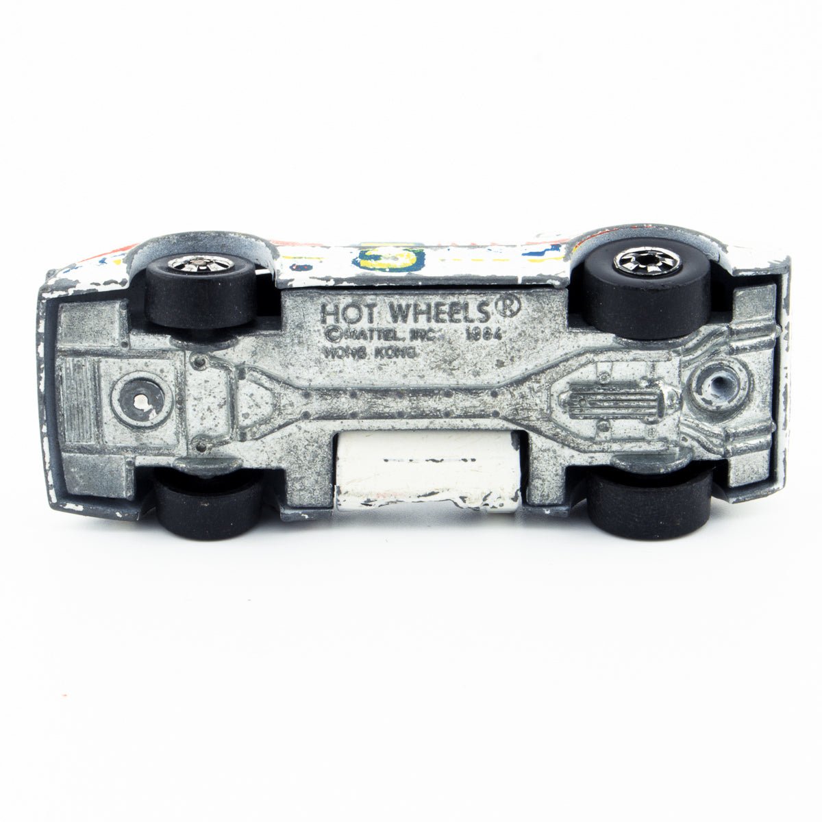 Hot Wheels Crack - Ups Blind Sider, Black Wall 1/64 Scale 1985 Vintage - DT Collectable Toys