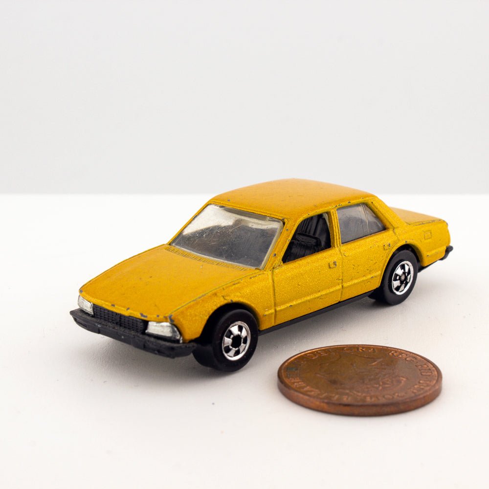 Hot Wheels PEUGEOT 505 1:64 Scale Hong Kong 1983 Hot Ones Basic Wheels Excellent