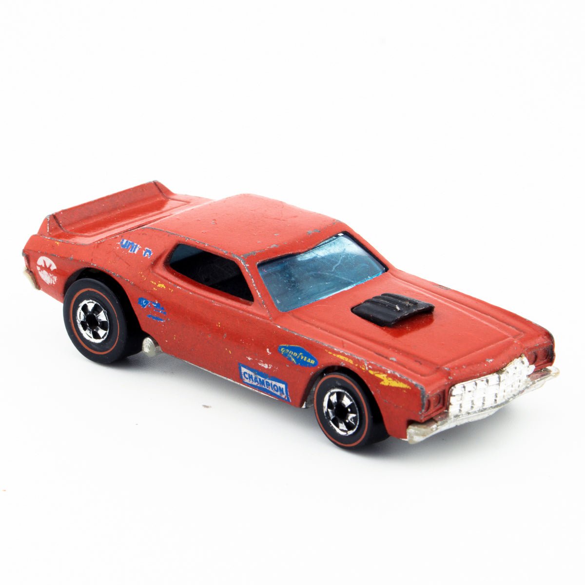 Hot Wheels Redline Torino Stocker Flying Colours 1/64 Scale 1975 Vintage - DT Collectable Toys