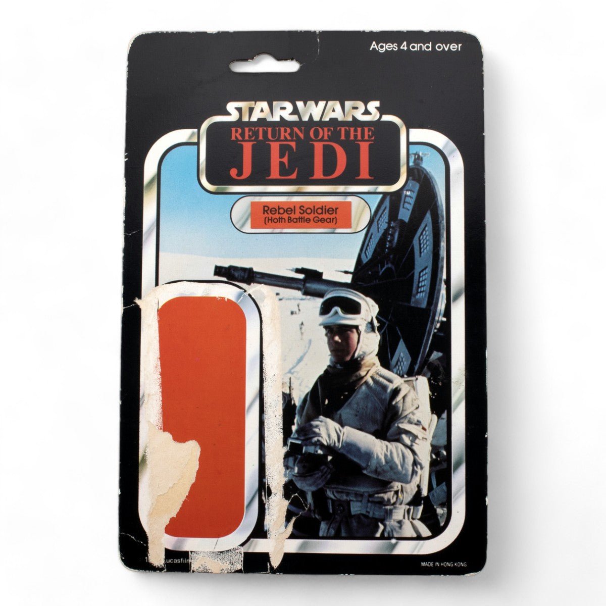 HOTH REBEL SOLDIER PALITOY ROTJ 45C CARDBACK VINTAGE STAR WARS VERY GOOD - DT Collectable Toys