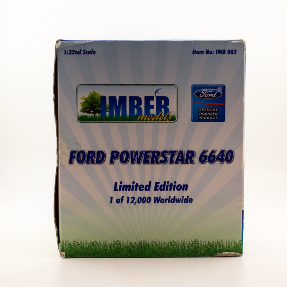 Imber Models Ford 6640 SLE 4WD 1:32 Scale Tractor & Linkages IMB003 Mint & Boxed