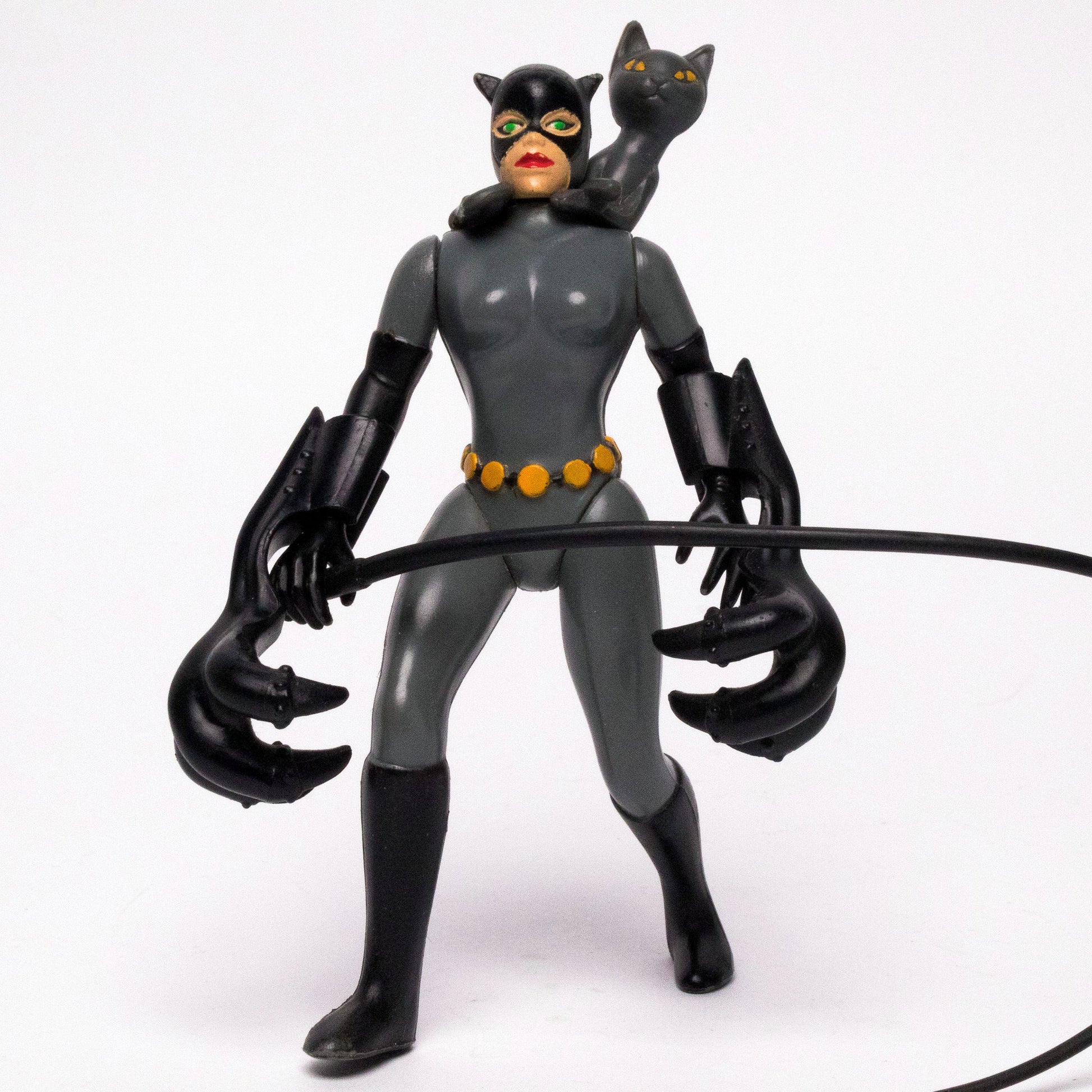 Kenner 1993 Batman Animated Series CATWOMAN Excellent Complete Action Figure Pre - Owned Picture 2