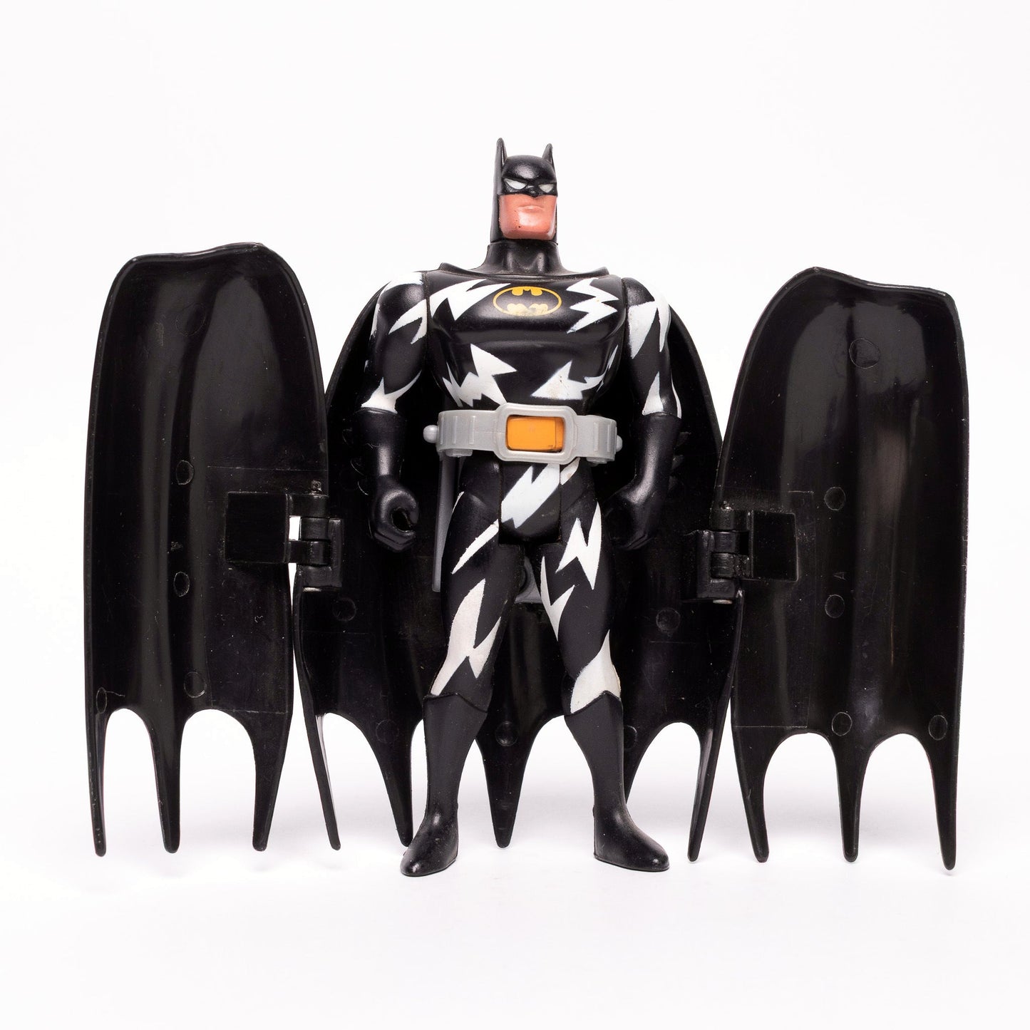 Kenner 1993 Batman Animated Series LIGHTNING STRIKE BATMAN Complete Action Figure Pre - Owned Picture 2