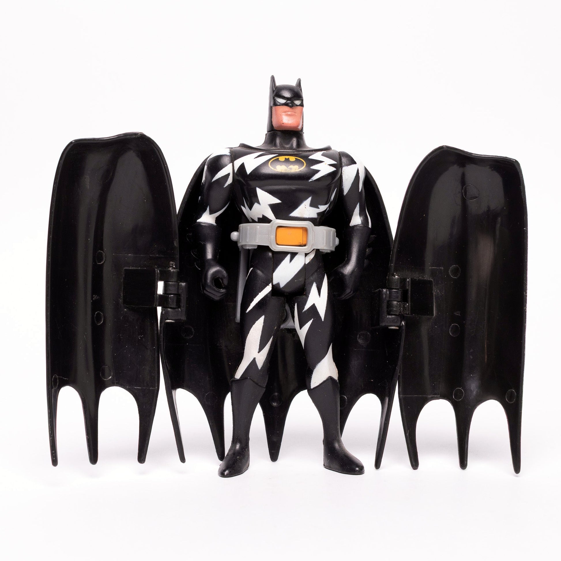 Kenner 1993 Batman Animated Series LIGHTNING STRIKE BATMAN Complete Action Figure Pre - Owned Picture 2