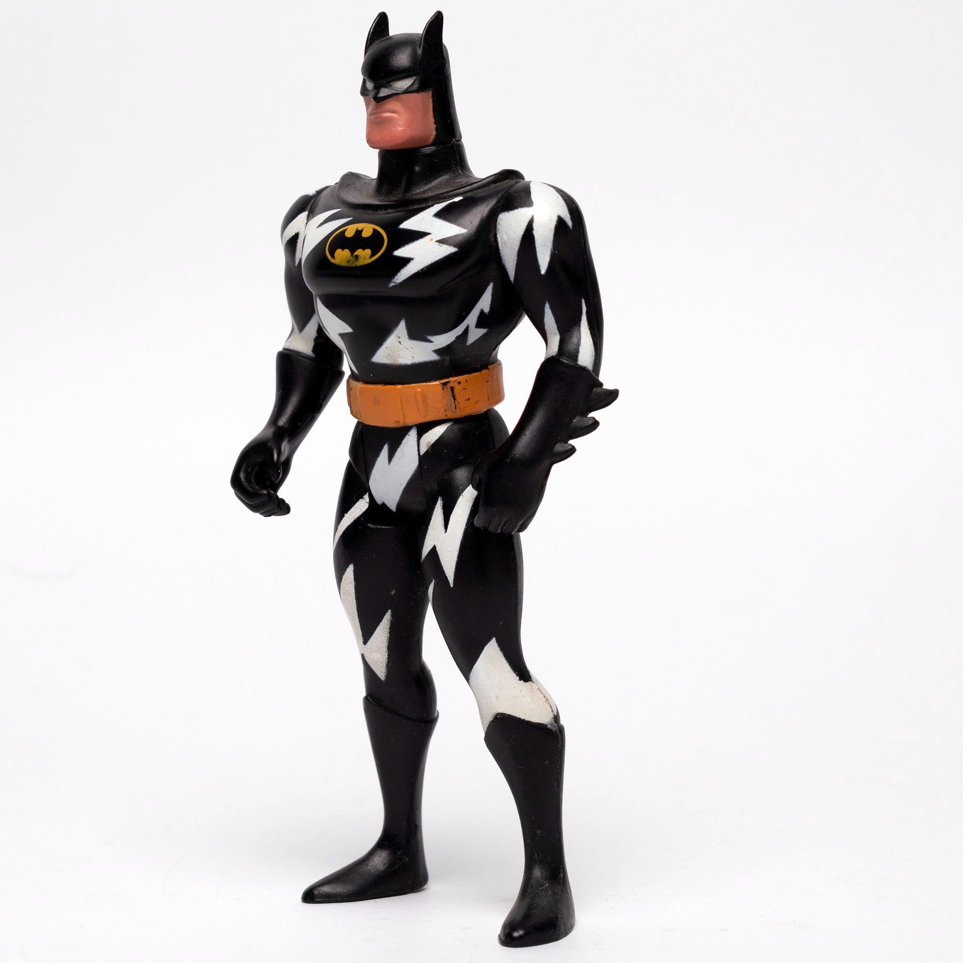 Kenner 1993 Batman Animated Series LIGHTNING STRIKE BATMAN Complete Action Figure Pre - Owned Picture 4