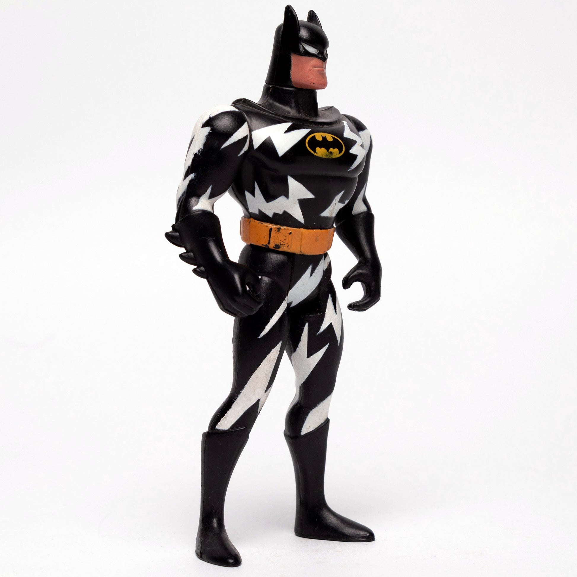 Kenner 1993 Batman Animated Series LIGHTNING STRIKE BATMAN Complete Action Figure Pre - Owned Picture 7