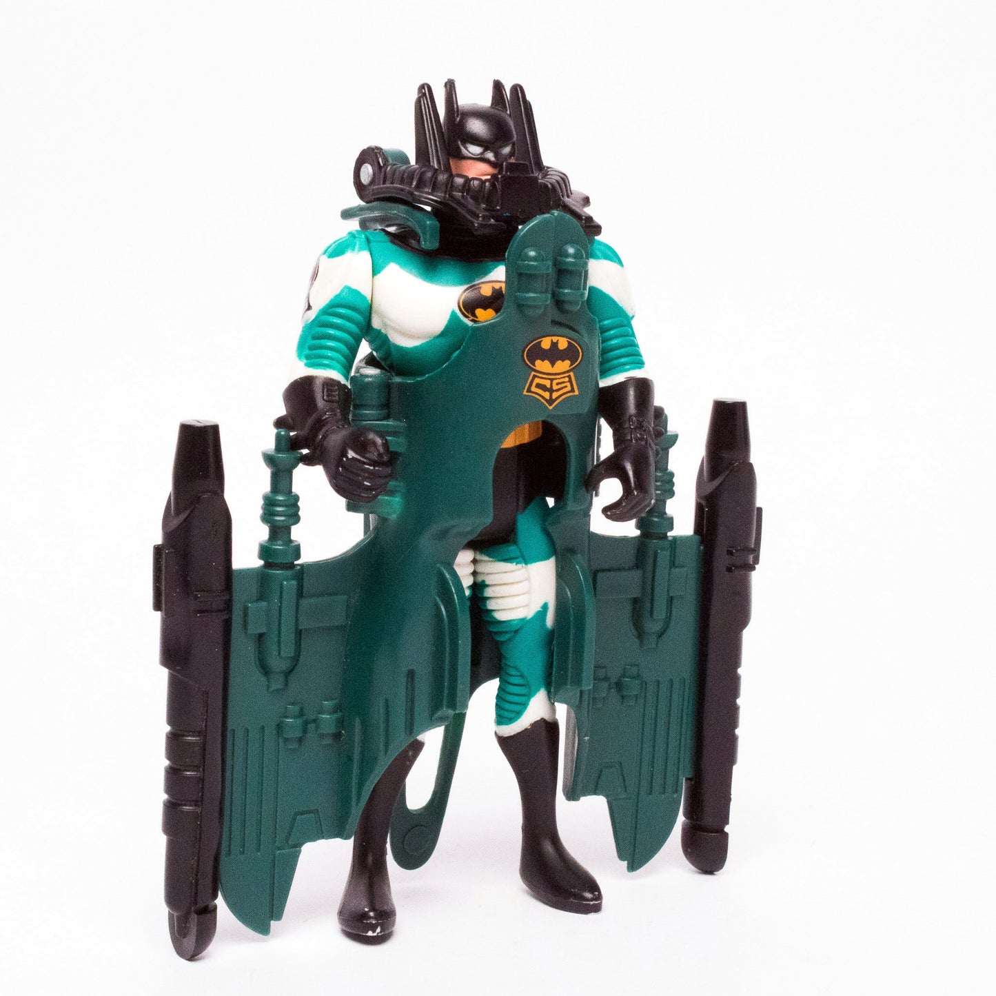 Kenner 1995 Animated Series TORPEDO BATMAN Excellent Crime Squad Action Figure Pre - Owned Picture 5