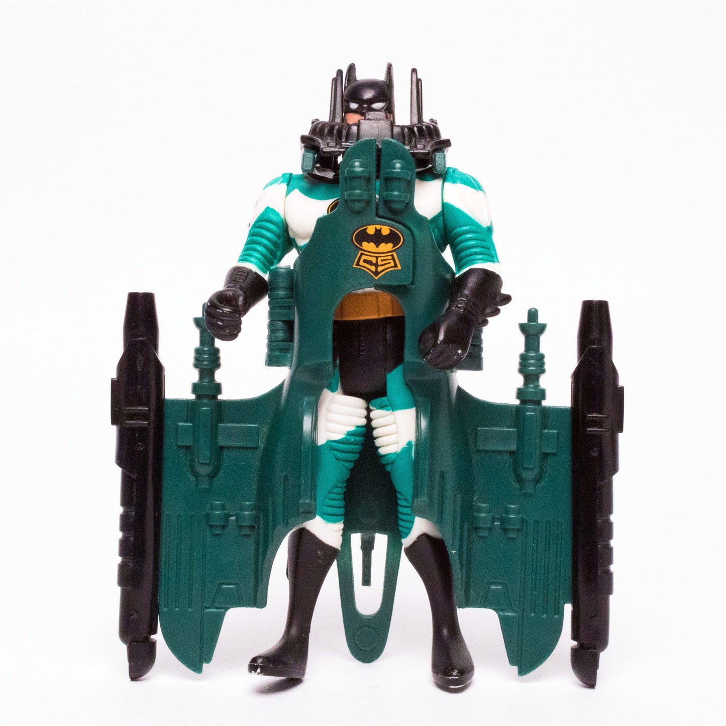 Kenner 1995 Animated Series TORPEDO BATMAN Excellent Crime Squad Action Figure Pre - Owned Picture 1