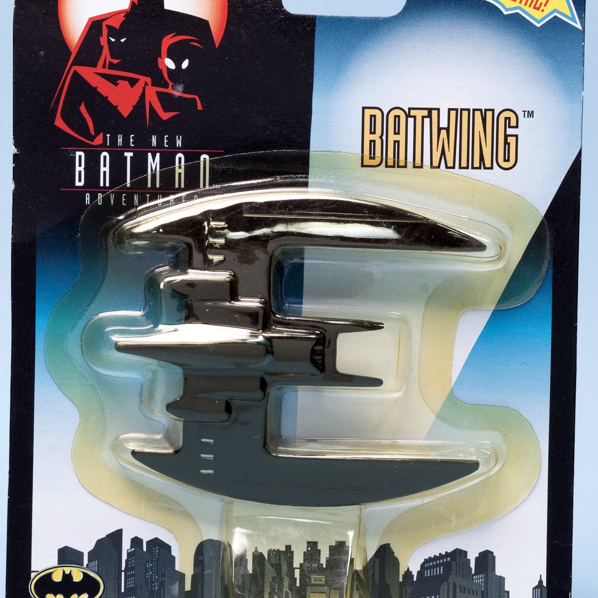 Kenner Batman The New Adventures BATWING 1997 Die - Cast Metal Vehicle MOC - DT Collectable Toys