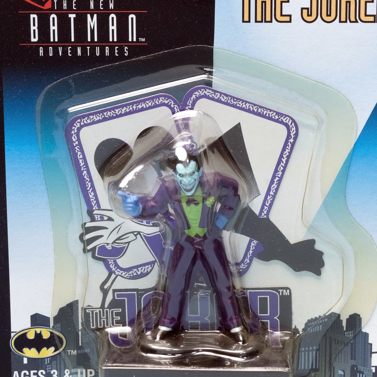 Kenner Batman The New Adventures THE JOKER 1997 Die - Cast Metal Figure MOC - DT Collectable Toys