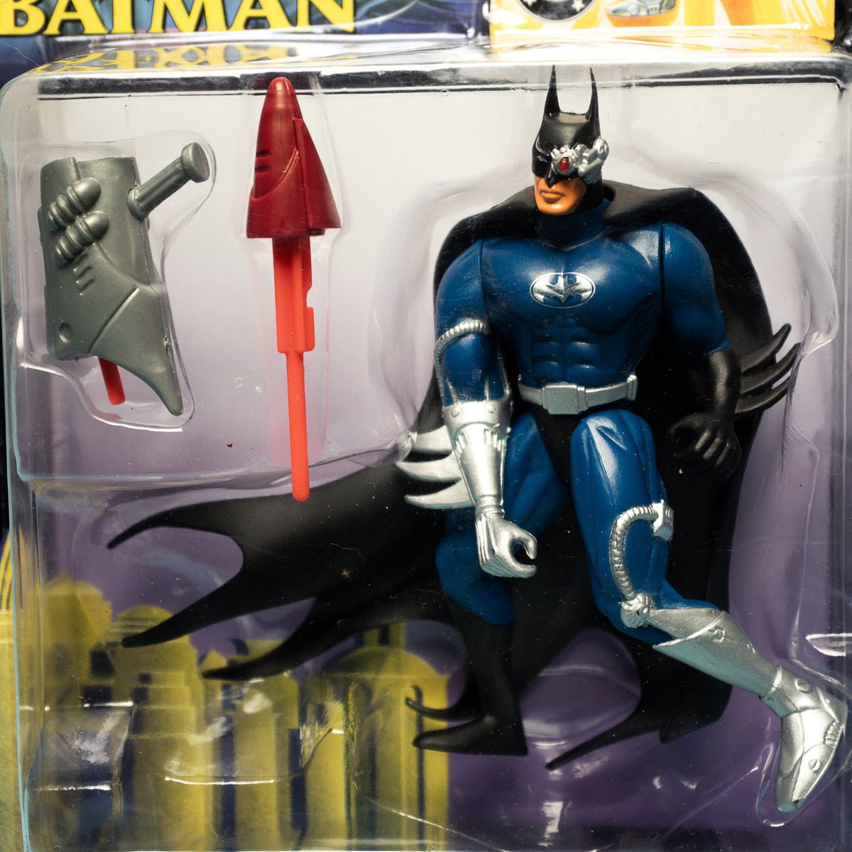 Kenner CYBORG BATMAN Legends of Batman 1994 DC Comics MOC - DT Collectable Toys