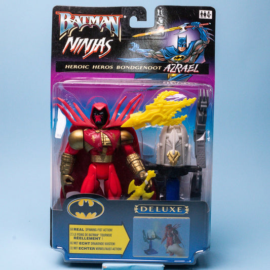 Kenner Knight Force Ninjas AZRAEL Vintage 1998 Deluxe Action Figure MOC Action Figure Picture 1