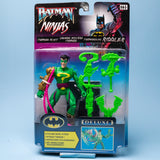 Kenner Knight Force Ninjas THE RIDDLER Vintage 1998 Deluxe Action Figure MOC - DT Collectable Toys