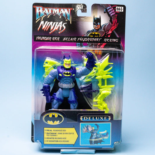Kenner Knight Force Ninjas THUNDER KICK BATMAN Vintage 1998 Deluxe Figure MOC Action Figure Picture 1