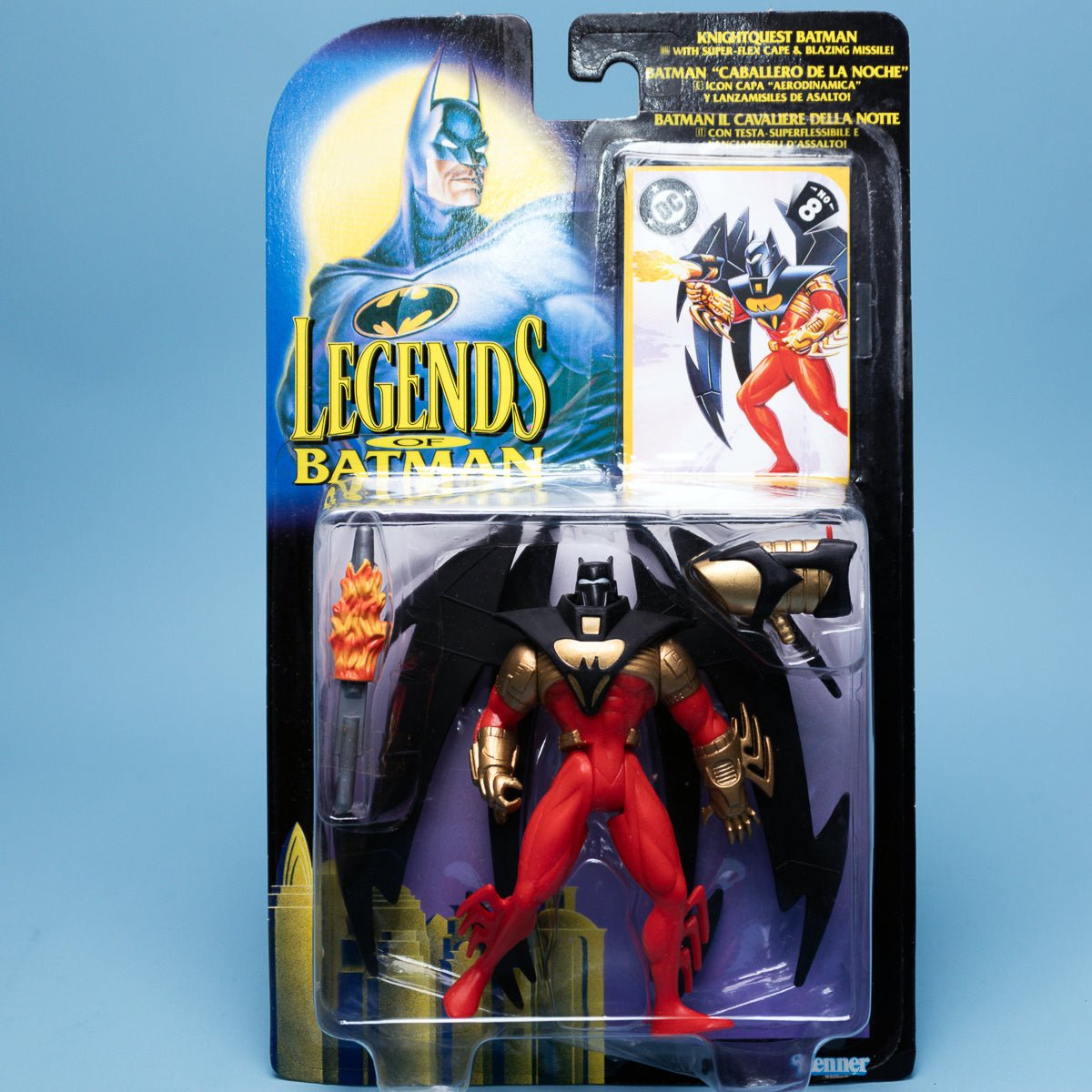 Kenner KNIGHTQUEST BATMAN Legends of Batman 1994 DC Comics MOC - DT Collectable Toys
